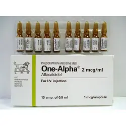 وان ألفا 2 ميكروجرام / مل 10 أمبول 0.5 مل | One Alpha 2 Mcg / Ml 10 Amp 0.5 Ml