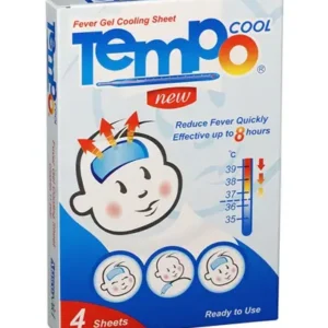 تيمبو كول كمادة جل للاطفال 4 قطع | Tempo Cool Compress Gel Kids 4 Pieces
