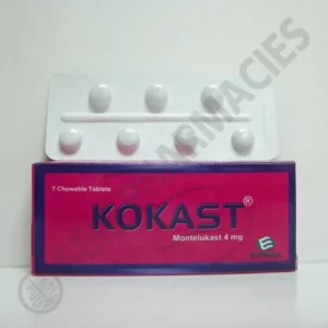 كوكاست 4 مجم 7 للمضغ قرص | Kokast 4 Mg 7 Chewable Tab