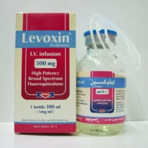 ليفوكسين 500 مجم / 100 مل آي.في 1 فيال | Levoxin 500 Mg / 100 Ml I.V 1 Vial