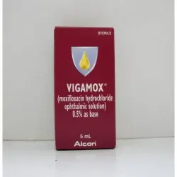 فيجاموكس 0.5% قطرة عين 5 مل | Vigamox 0.5% Eye Drops 5 Ml