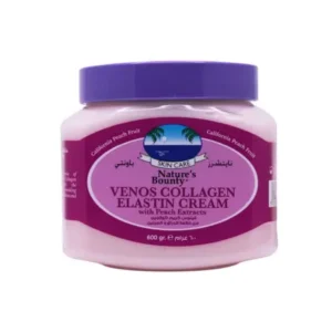ناتشرز باونتي فينوس كولاجين ايلاستين للبشرة كريم بخلاصة الخوخ 600 مل | Natures Bounty Venus Collagen Aylastyn Skin Cream With Extract Alkhwkh 600 Ml