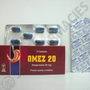 أوميز 20 مجم 14 كبسولة | Omez 20 Mg 14 Cap