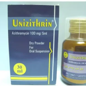 أونيزيثرين 100 مجم / 5 مل معلق 30 مل | Unizithrin 100 Mg / 5 Ml Susp 30 Ml