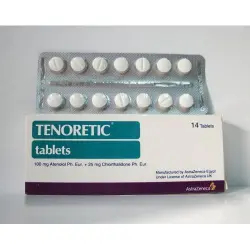 تينوريتيك 100 مجم / 25 مجم 14 قرص | Tenoretic 100 Mg / 25 Mg 14 Tab