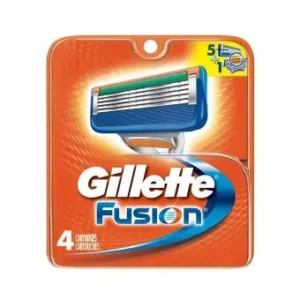 جيليت فيوجن 5 بلاد اند بريكوشن امواس حلاقة 4 قطع | Gillette Fusion 5 Blad And Brykwshn Blades Shaving 4 Pieces