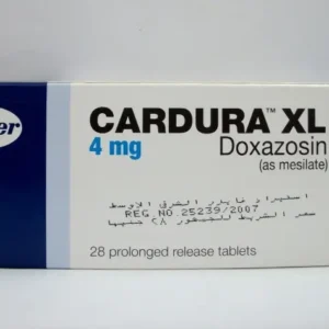 كاردورا إكس لارج 4 مجم 28 قرص | Cardura Xl 4 Mg 28 Tab