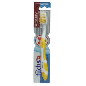 فوكس سيلفر سوبر ستار فرشة اسنان ميديام | Fox Silver Super Star Brush Teeth Medium