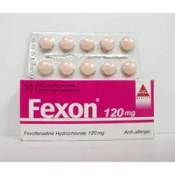 فيكسون 120 مجم 10 قرص | Fexon 120 Mg 10 Tab