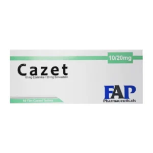 كازيت 10 مجم / 20 مجم 10 قرص | Cazet 10 Mg / 20 Mg 10 Tab