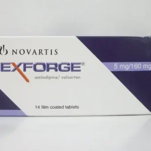 إيكسفورجي 5 مجم / 160 مجم 14 قرص | Exforge 5 Mg / 160 Mg 14 Tab