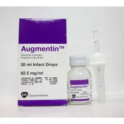 أوجمنتين 62.5 مجم / مل للرضع قطرة 20 مل | Augmentin 62.5 Mg / Ml Inf Drops 20 Ml