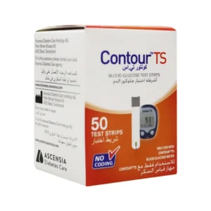 كونتور تي.اس جلوكوز شرائط لقياس السكر في الدم 50 شريط | Contour Ts (Glucose ) 50 Strips