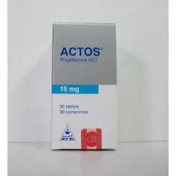 أكتوس 15 مجم 30 قرص | Actos 15 Mg 30 Tab