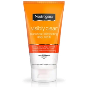 نيتروجينا مقشر للوجه وللرؤوس السوداء بالسالسيلك اسيد 2% 150مل | Neutrog Scrub Face Wllrwws Black Balsalsylk Asyd 2% 150Ml