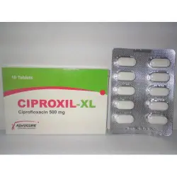 سيبروكسيل - إكس لارج 500 مجم 10 قرص | Ciproxil - Xl 500 Mg 10 Tab