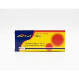 Losar Plus 100 / 25 Mg 8 Tab