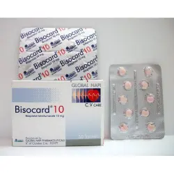 بيزوكارد 10 مجم 30 قرص | Bisocard 10 Mg 30 Tab