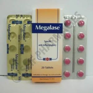 ميجالاس 3000 يو 20 قرص | Megalase 3000 U 20 Tab