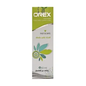 أوريكس (فموي كافيتي) سبراي (غسول للفم) 60 مل | Orex (Oral Cavity) Spray (Mouth Wash) 60 Ml