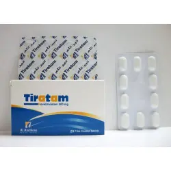 Tiratam 500 Mg 20 Tab
