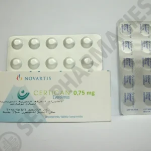 Certican 0.75 Mg 60 Tab