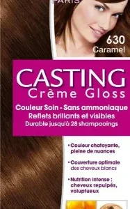 لوريال كاستنج صبغة شعر لامعة خالية من الامونيا كريم / 630 كراميل | Loreal Casting Gloss H.color Cr. 630 Caramel