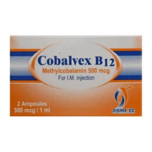 كوبالفيكس بي 12 - 500 ميكروجرام / 1 مل 2 أمبول | Cobalvex B 12 - 500 Mcg / 1 Ml 2 Amp
