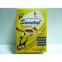 سويتال 50 أكياس إكس 2 جم (100 جم) معلقتين | Sweetal 50 Sachets X 2 Gm (100 Gm) Malqtyn