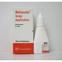 بيتنوفيت 0.1% فروة الرأس أبليكاشن 30 مل محلول | Betnovate 0.1% Scalp Application 30 Ml Solution
