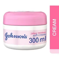 جونسون اند جونسون سوفت كريم بالشيا 300 مل | J&J Soft Cr. 300Ml Shea Butter