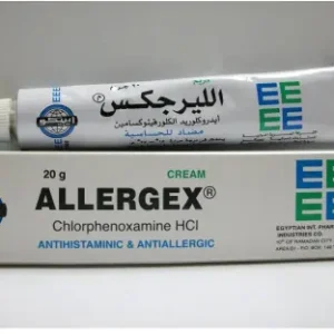 أليرجيكس 1.5% 20 جم كريم | Allergex 1.5% 20 Gm Cream