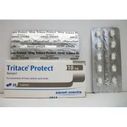 تريتاس بروتكت 10 مجم 20 قرص | Tritace Protect 10 Mg 20 Tab