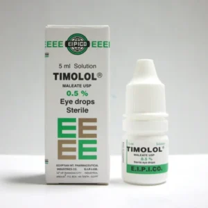 تيمولول ( إيبيكو ) 0.5% قطرة عين 5 مل | Timolol ( Eipico ) 0.5% Eye Drops 5 Ml