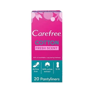 جونسون آند جونسون.كير قطن فريش سسينت إينديفيدوال 20قطع عطر منعش | J&J.Carefree Cotton Fresh Scent Individual 20pcs Perfume Refreshing