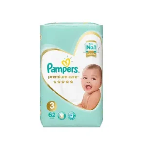 بامبرز بريميوم كير ستارك رقم (3) 62 قطعة | Pampers Premium Care Stark No (3) 62 Piece