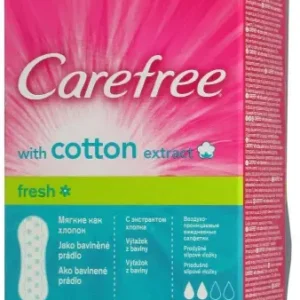 جونسون اند جونسون كير فري فوط صحية قطن بدون عطر 20 قطعه | Johnson And Johnson Care Free Pads Sanitary Cotton Without Perfume 20 Piece