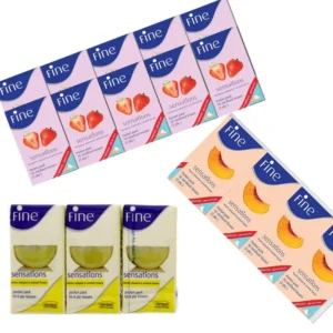 فين تيسويس 10قطع كيس مناديل جيب فواكة | Fine Tissues 10pcs Sachet Wipes Pocket Fwaka
