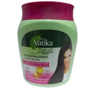 دابر فاتيكا حمام كريم تغذية مكثفة لشعر قوي 500 مل | Dabur Vatika Bath Cream Nourishing Mkthfa Hair Qwy 500 Ml