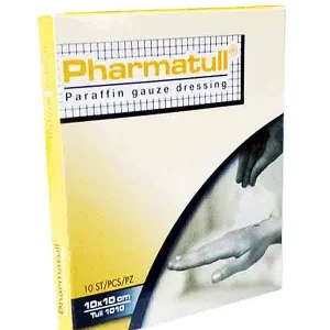 فارما تول شاش فازلين غير لاصق 10×10 سم | Pharma Tulle Gauze Vaseline Non Adhesive 10×10 Cm