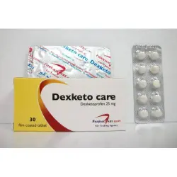 ديكسكيتو كير 25 مجم 30 قرص | Dexketo Care 25 Mg 30 Tab