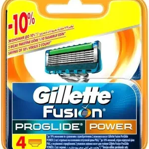 جيليت فيوجن باور امواس حلاقة 4 قطع | Gillette Fusion Power Blades Shaving 4 Pieces
