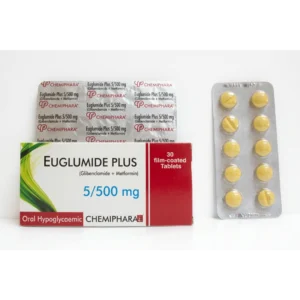 إيوجلوميد بلس 5/500 مجم 30 قرص | Euglumide Plus 5/500 Mg 30 Tab