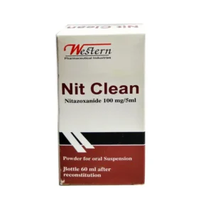 نيت كلين 100 مجم / 5 مل معلق 60 مل | Nit Clean 100 Mg / 5 Ml Susp 60 Ml