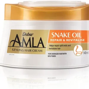 Dabur Amla Cream Hair Snak Oil ( Oil Alhyh) With Protein 125 Ml