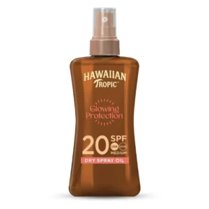 هاويان تروبيك جلوينج بروتكت. جاف سبراي. زيت 200مل معامل حماية20 (1230) | Hawaiian Tropic Glowing Protect. Dry Spr. Oil 200ml Spf20 (1230)