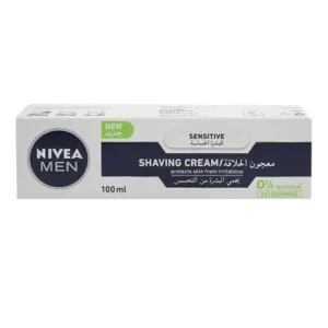 نيفيا كريم حلاقة رجالي للبشرة الحساسة 100 مل | Nivea Cream Shaving Men Skin Sensitive 100 Ml