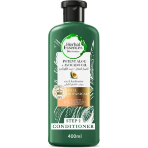 عشبي إيسينسيس بايو رينيو شامبو. 400مل كيرل هيدراتور بوتينت ألو&أفوكادو | Herbal Essences Bio Renew Sh. 400ml Curl Hydrator Potent Aloe&Avocado