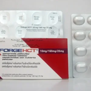إيكسفورجي هكت 10 مجم / 160 مجم / 25 مجم 14 قرص | Exforge Hct 10 Mg / 160 Mg / 25 Mg 14 Tab