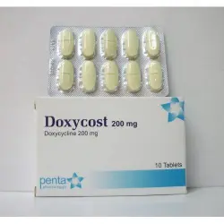 دوكسيكوست 200 مجم 10 قرص | Doxycost 200 Mg 10 Tab